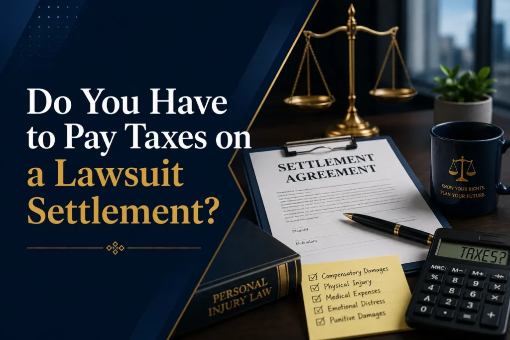 do you have to pay taxes on a lawsuit settlement