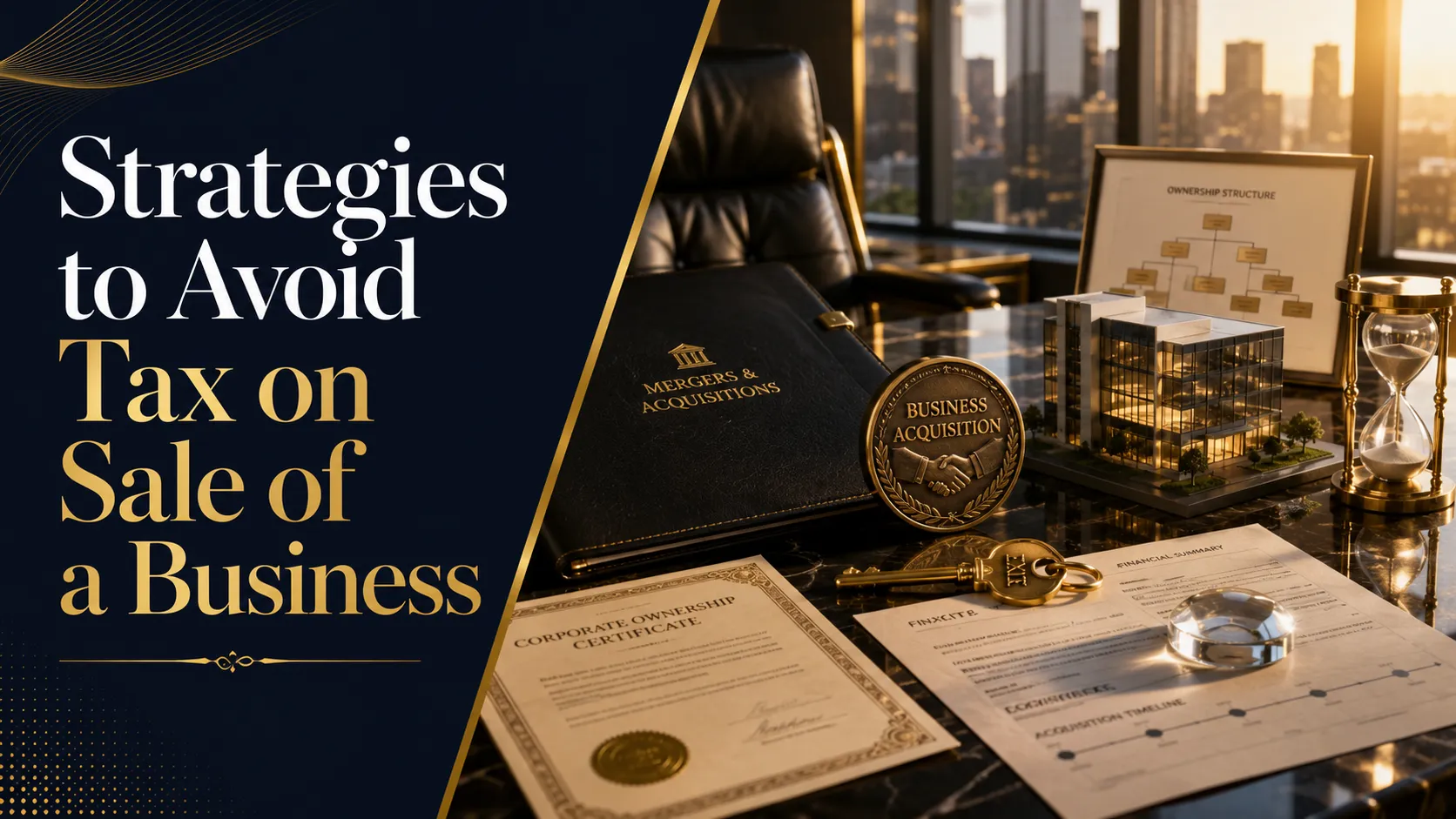 Strategies to Avoid Tax on Sale of a Business