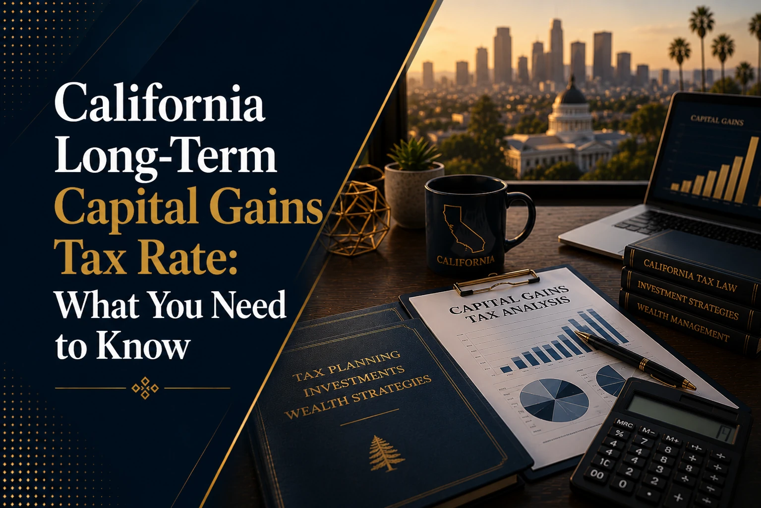 california long term capital gains tax rate