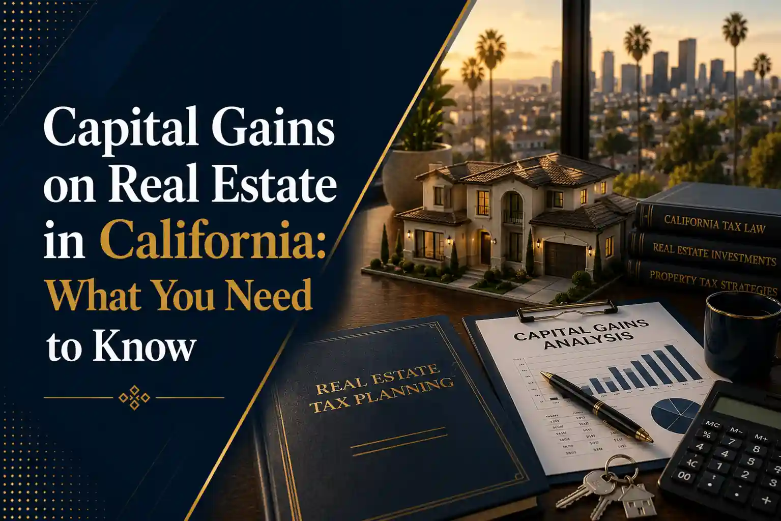 capital gains on real estate in california