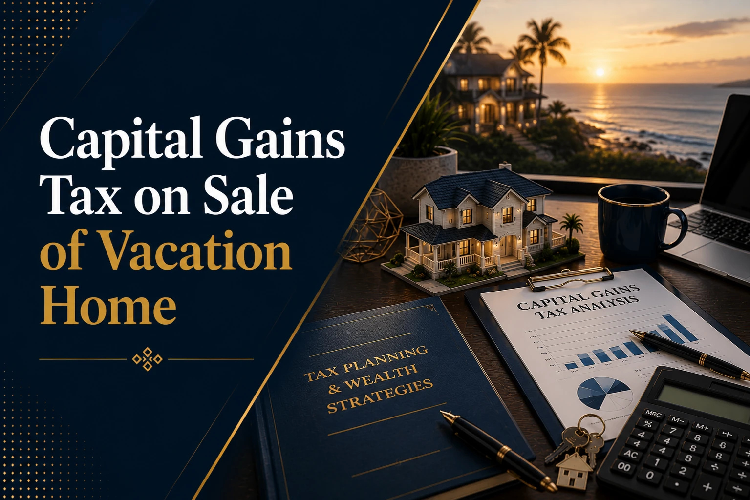 capital gains tax on sale of vacation home