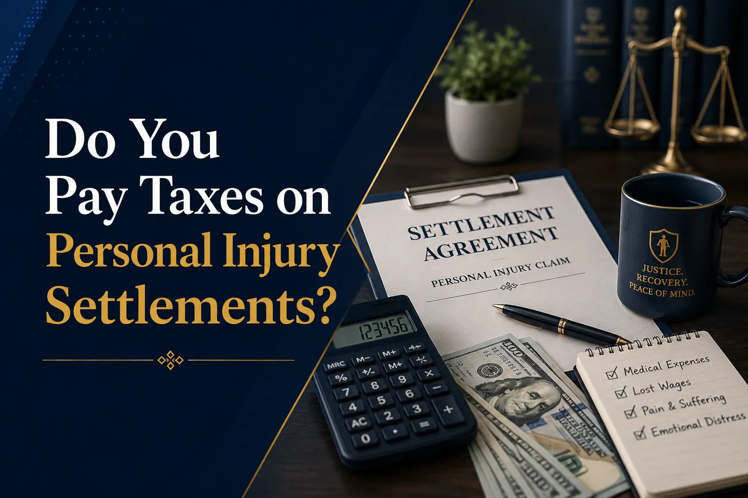 on personal injury settlements